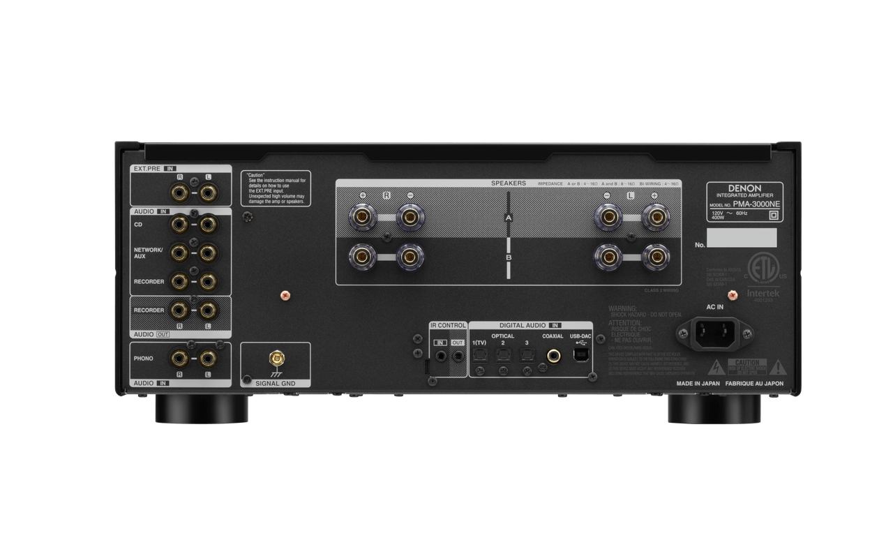 Denon PMA-3000NE Integrated Amplifier with Phono Stage